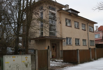 negatiiv, Tartu, Juhan Simmi maja, Riia mnt rephoto