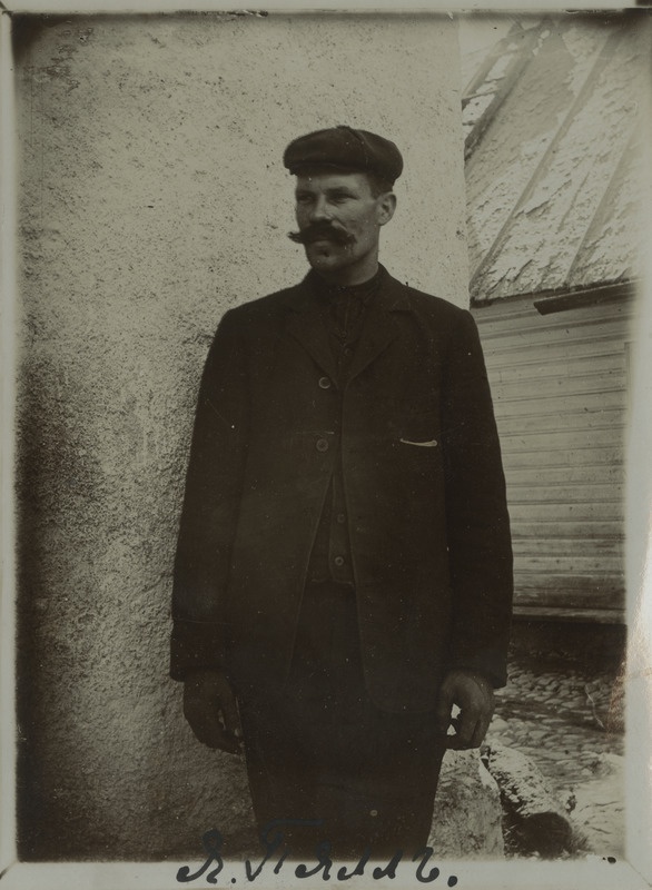 Gustav Letbergi sell Jakob Päll, portreefoto