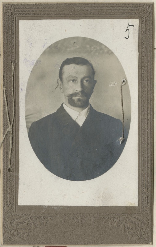 Aleksander Tennebergi autojuht Fjodor Trelin, portreefoto