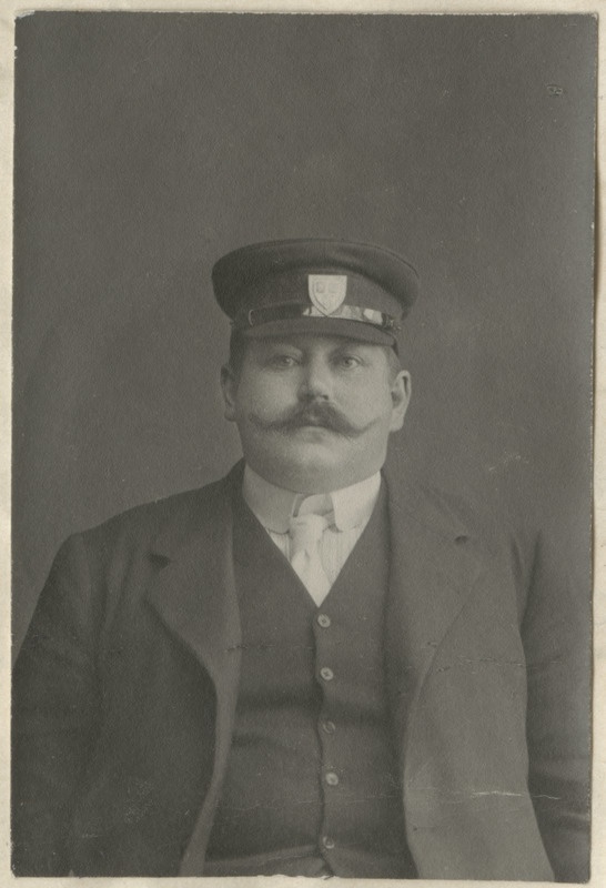 Balti Autoklubi liige William Girard, portreefoto