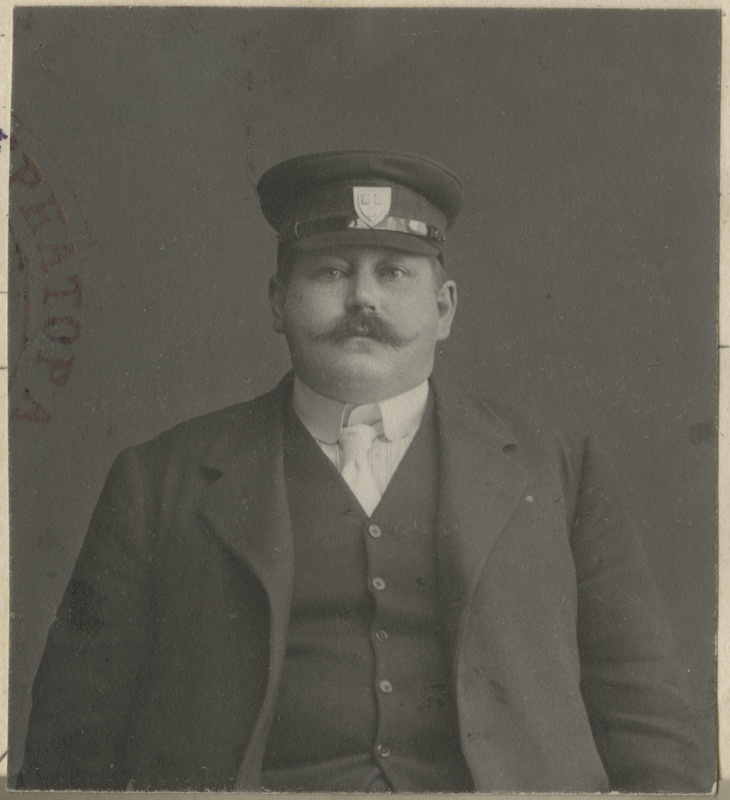 Balti Autoklubi liige William Girard, portreefoto