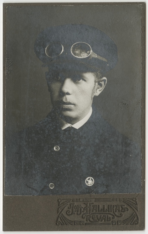 August Glöckner, portreefoto