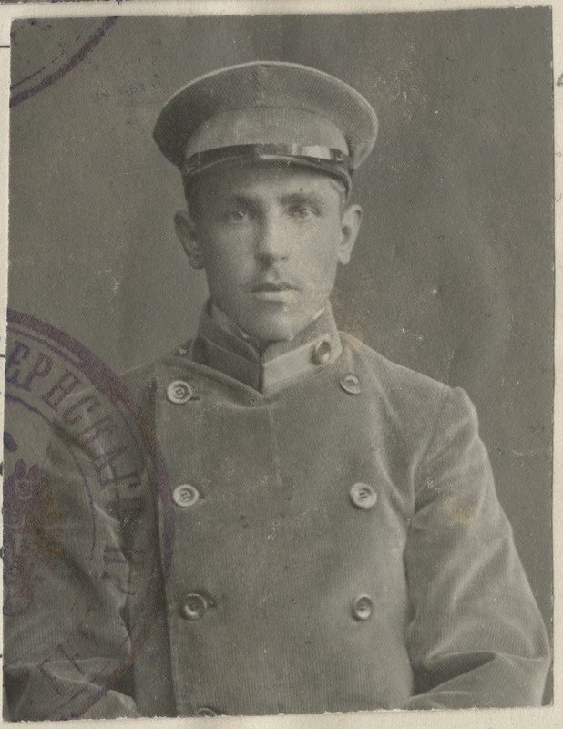 Christian Rotermanni autojuht Johannes Tommingas, portreefoto