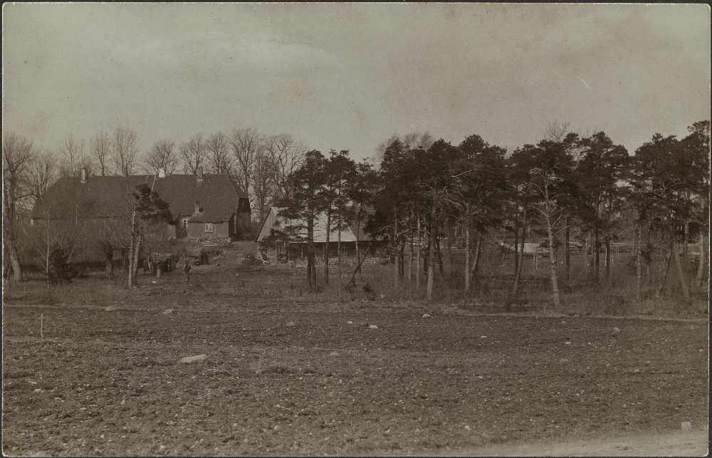 Vaade Holstre mõisale, 1900 - 1910; EFA.602.10.113461, Jörgen Siili fotokogu