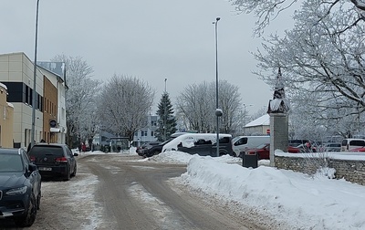 Keila vaade praeguselt Tuula teelt Keskväljakule rephoto