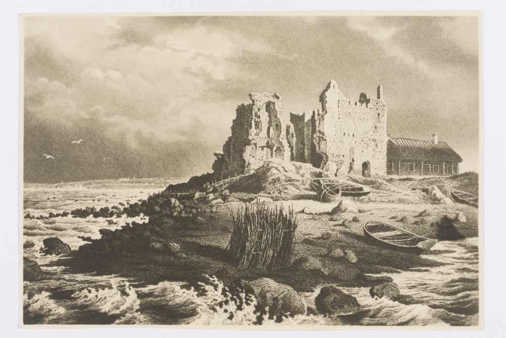 Toolse lossi varemed (W. S. Stavenhageni gravüüri repro)