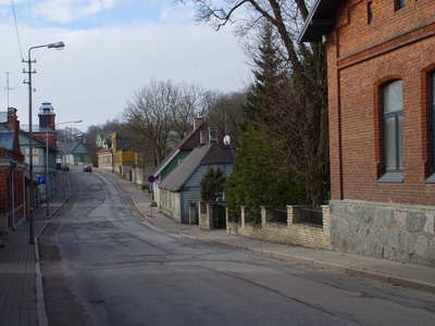 Rakvere, skautide rivi Pikal tänaval rephoto