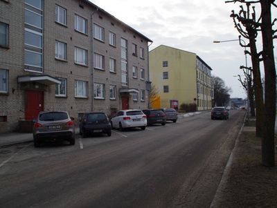 Rakvere, skautide rivi Laial tänaval rephoto