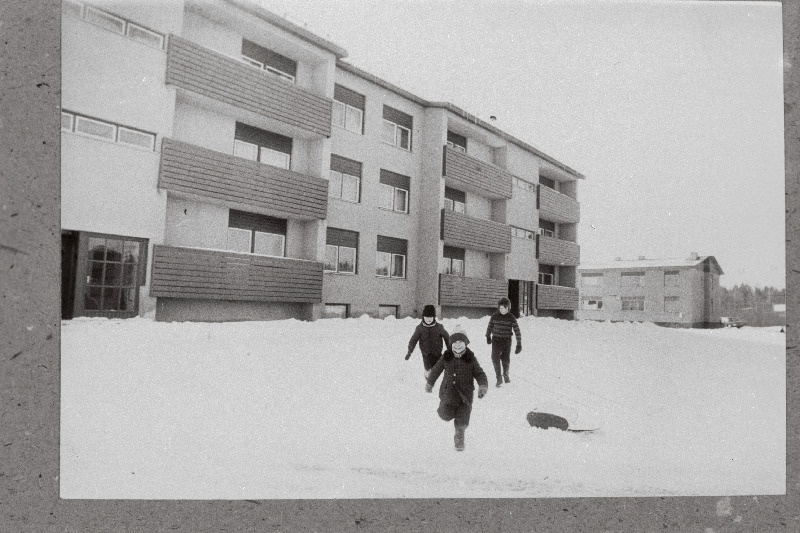 Elamud Jõgeva rajooni Saare kolhoosis.