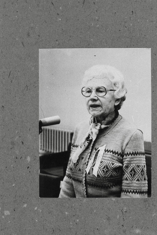 Sõja- ja tööveteranide austamise päeval Jõgeval esineb kõnega revolutsiooniveteran Olga Lauristin.