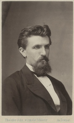 Korporatsioon "Estionia" liige Richard Hausmann, portreefoto  duplicate photo