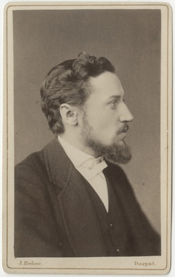 Korporatsioon "Estonia" liige Nikolai Demin, portreefoto  duplicate photo