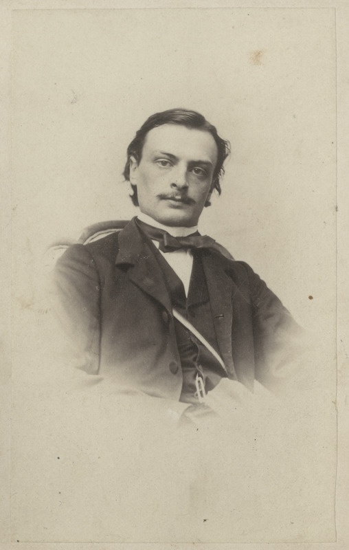 Korporatsioon "Estonia" liige Rudolf Krümmer, portreefoto