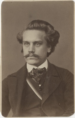 Korporatsioon "Estonia" liige Edmund Adelheim, portreefoto  duplicate photo