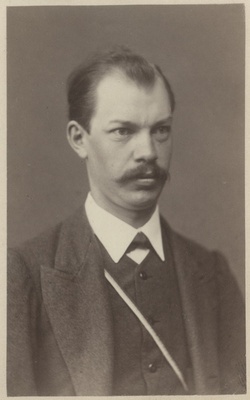 Korporatsioon "Estonia" liige Johannes Tabani, portreefoto  duplicate photo