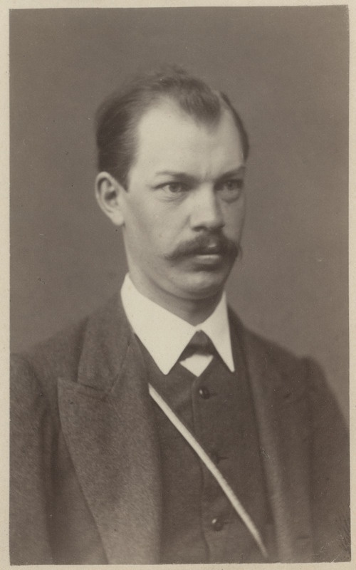 Korporatsioon "Estonia" liige Johannes Tabani, portreefoto