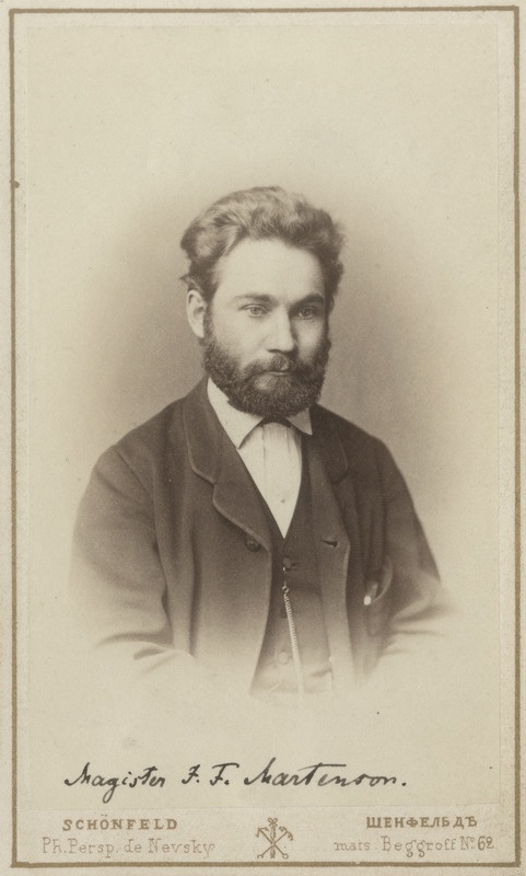 Korporatsioon "Estonia" liige Johann Martenson, portreefoto