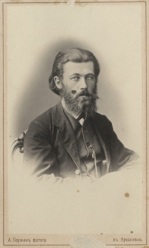 Korporatsioon "Estonia" liige Franz Müller, portreefoto