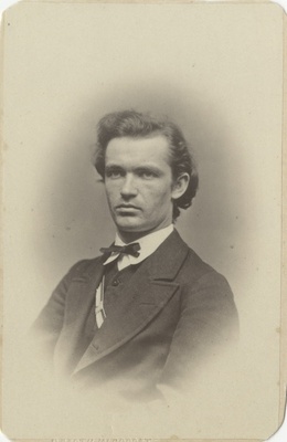 Korporatsioon "Estonia" liige Conrad (Konrad) Freifeldt, portreefoto  duplicate photo