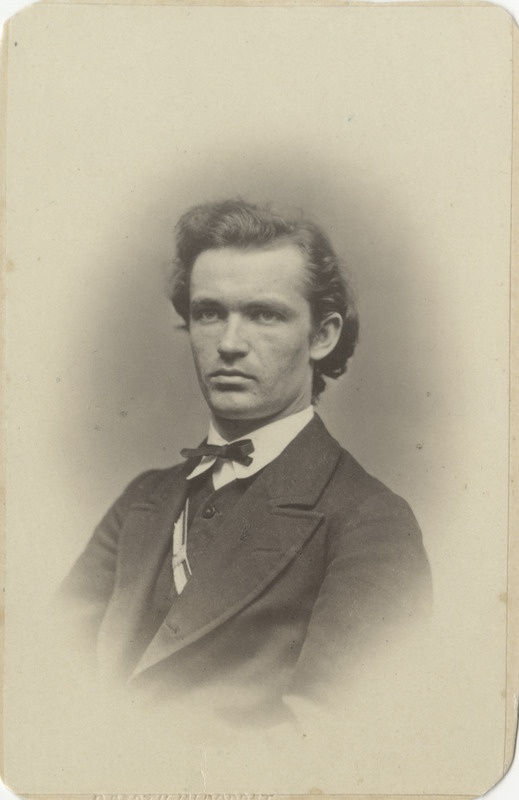 Korporatsioon "Estonia" liige Conrad (Konrad) Freifeldt, portreefoto