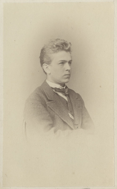 Korporatsioon "Estonia" liige Constantin Ewers, portreefoto