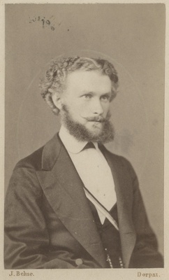 Korporatsioon "Estonia" liige parun Peter Sass, portreefoto  duplicate photo