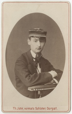 Korporatsioon "Estonia" liige Boleslav Stael von Holstein, portreefoto  duplicate photo