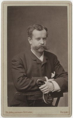 Korporatsioon "Estonia" liige William Heidenschildt, portreefoto  duplicate photo