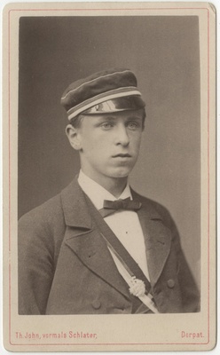 Korporatsioon "Estonia" liige Henry Hofrichter, portreefoto  duplicate photo