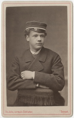 Korporatsioon "Estonia" liige Leo von Lingen, portreefoto  duplicate photo