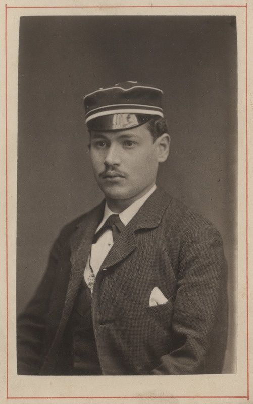 Korporatsioon "Estonia" liige parun Ludwig Maydell, portreefoto