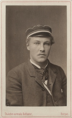 Korporatsioon "Estonia" liige Clas von Ramm, portreefoto  duplicate photo