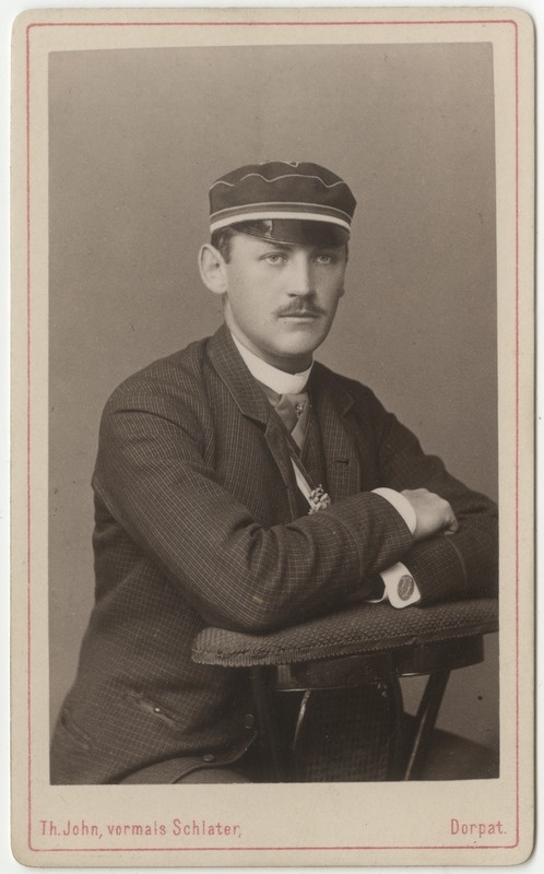 Korporatsioon "Estonia" liige Werner von Gruenewaldt, portreefot