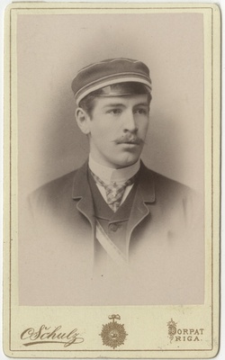 Korporatsioon "Estonia" liige Artur Hanson, portreefoto  duplicate photo