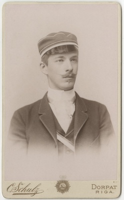 Korporatsioon "Estonia" liige Alexei von Baranoff, portreefoto  duplicate photo