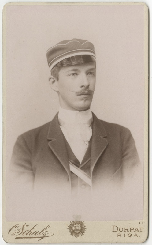 Korporatsioon "Estonia" liige Alexei von Baranoff, portreefoto