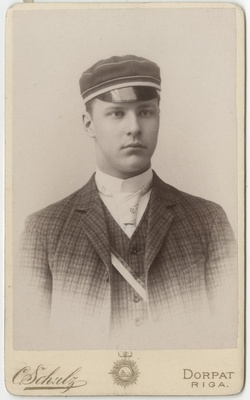 Korporatsioon "Estonia" liige Ernst von Kügelgen, portreefoto  duplicate photo