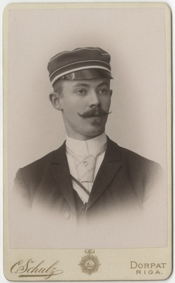 Korporatsioon "Estonia" liige Alexander von Pezold, portreefoto  duplicate photo