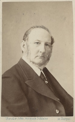 Korporatsioon "Estonia" vilistlane Carolus Mickwitz, portreefoto  duplicate photo