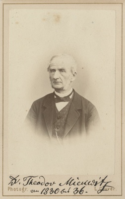 Korporatsioon "Estonia" vilistlane Theodor Mickwitz, portreefoto  duplicate photo