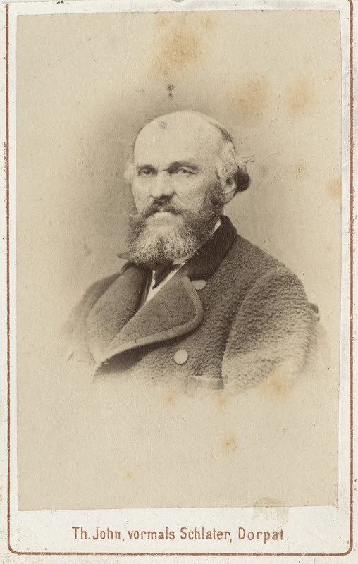 Korporatsioon "Estonia" vilistlane Karl von Muehlendahl, portreefoto