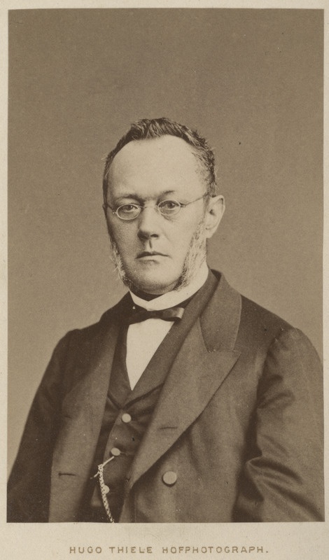 Korporatsioon "Estonia" vilistlane Andreas Schwabe, portreefoto