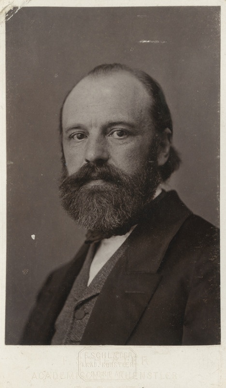 Korporatsioon "Estonia" vilistlane Oswald Schmidt, portreefoto