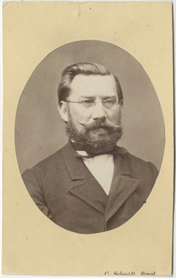 Korporatsioon "Estonia" vilistlane Gotthard Hansen, portreefoto  duplicate photo