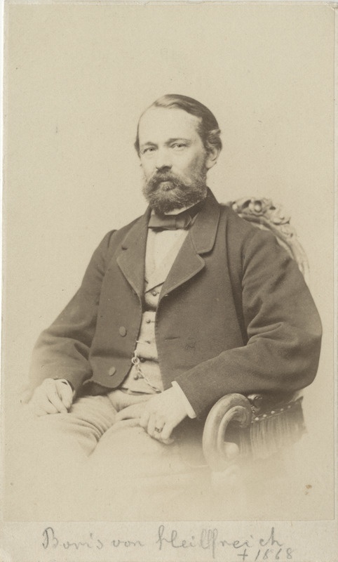 Korporatsioon "Estonia" vilistlane Boris von Helffreich, portreefoto