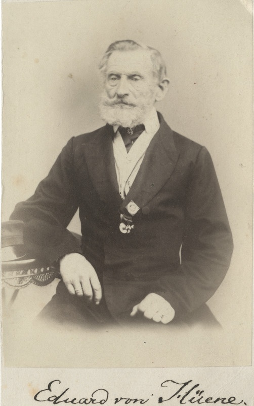Korporatsioon "Estonia" vilistlane Eduard von Huene, portreefoto