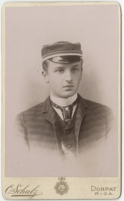 Korporatsioon "Estonia" liige parun Alexander (Alex) Maydell, portreefoto  duplicate photo