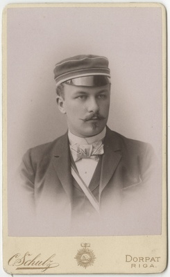 Korporatsioon "Estonia" liige Reinhold Hehn, portreefoto  duplicate photo