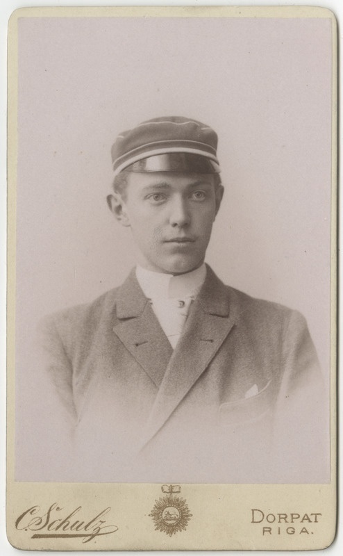 Korporatsioon "Estonia" liige Karl von Rennenkampff, portreefoto