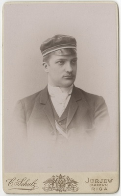 Korporatsioon "Estonia" liige Alexander Nerling, portreefoto  duplicate photo